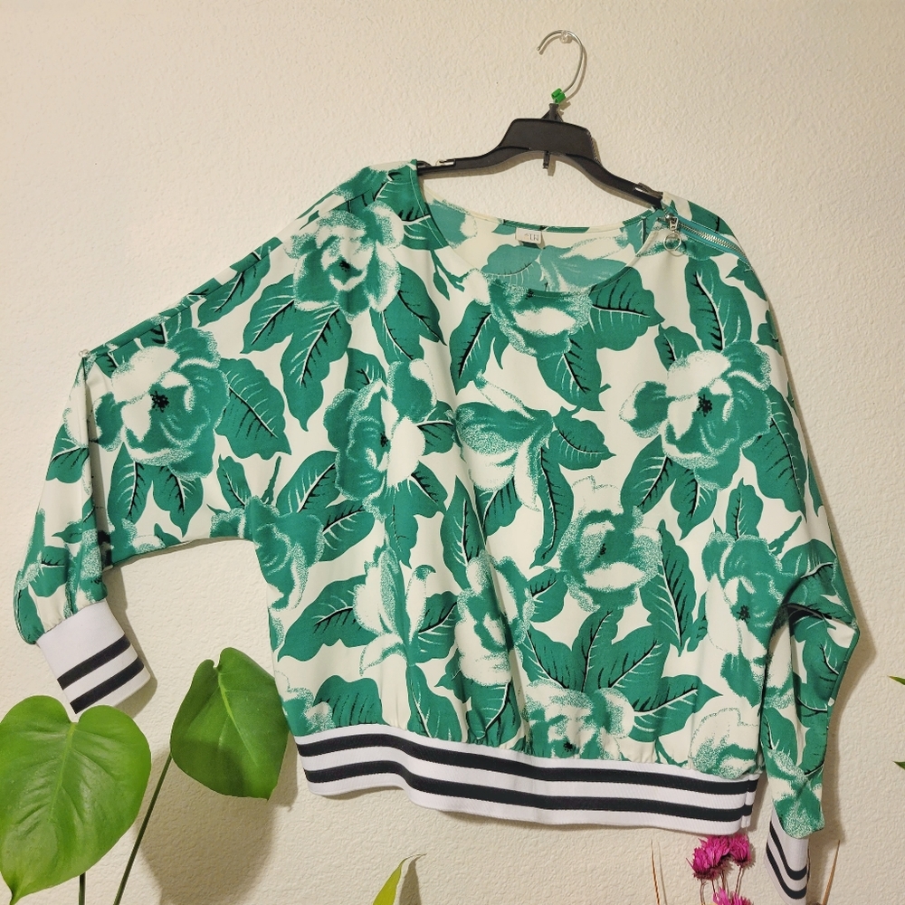 Lane Bryant- Botanical Top